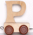 Bino Dřevěný vagónek P